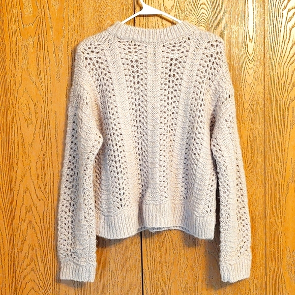 Madewell, Windemere Pointelle Sweater, size Medium - Picture 3 of 8